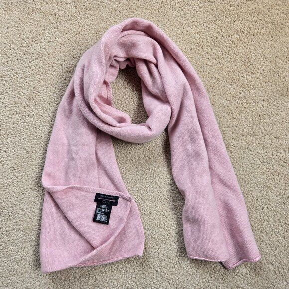 COS Cashmere Scarf Pink Oblong - Picture 2 of 9